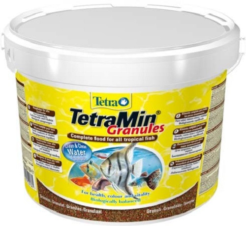 

Корм для аквариумных рыб гранулированный Tetra TETRAMIN Granules (Тетра Тетрамин Гранулы), 4,2кг (10 л)