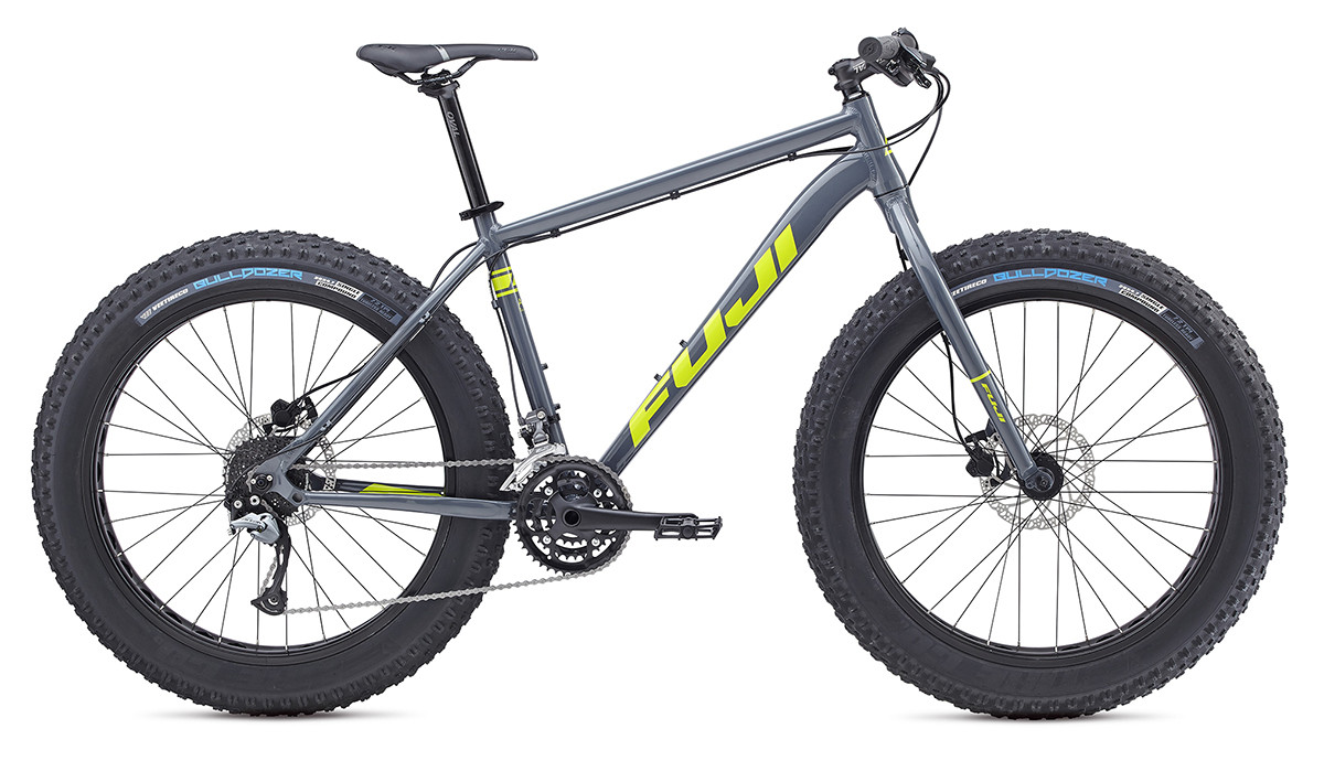 

Велосипед фэтбайк Fuji Bikes Wendigo 26" 2.3, Темно-серый