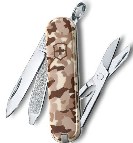 

Нож перочинный Victorinox Classic SD, бежевый
