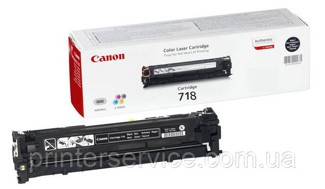 Чорний лазерний картридж Canon 718 (2662B002) для LBP-7200 і MF-8330/8350 