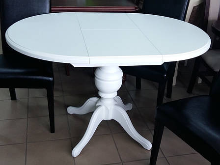 Стол обеденный   круглый   Анжелика   Fusion Furniture, цвет  белый, фото 2