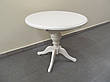Стол обеденный   круглый   Анжелика   Fusion Furniture, цвет  белый, фото 4