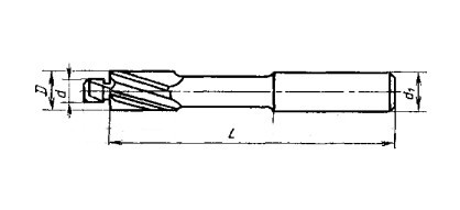 

Цековка Ø 6,6/3,0 ц/хв Ø 6,5 L=62 ВК8