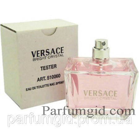 

TESTER Versace Bright Crystal 90 ml,мл Женские духи ТЕСТЕР Версаче Брайт Кристал (ОАЭ)