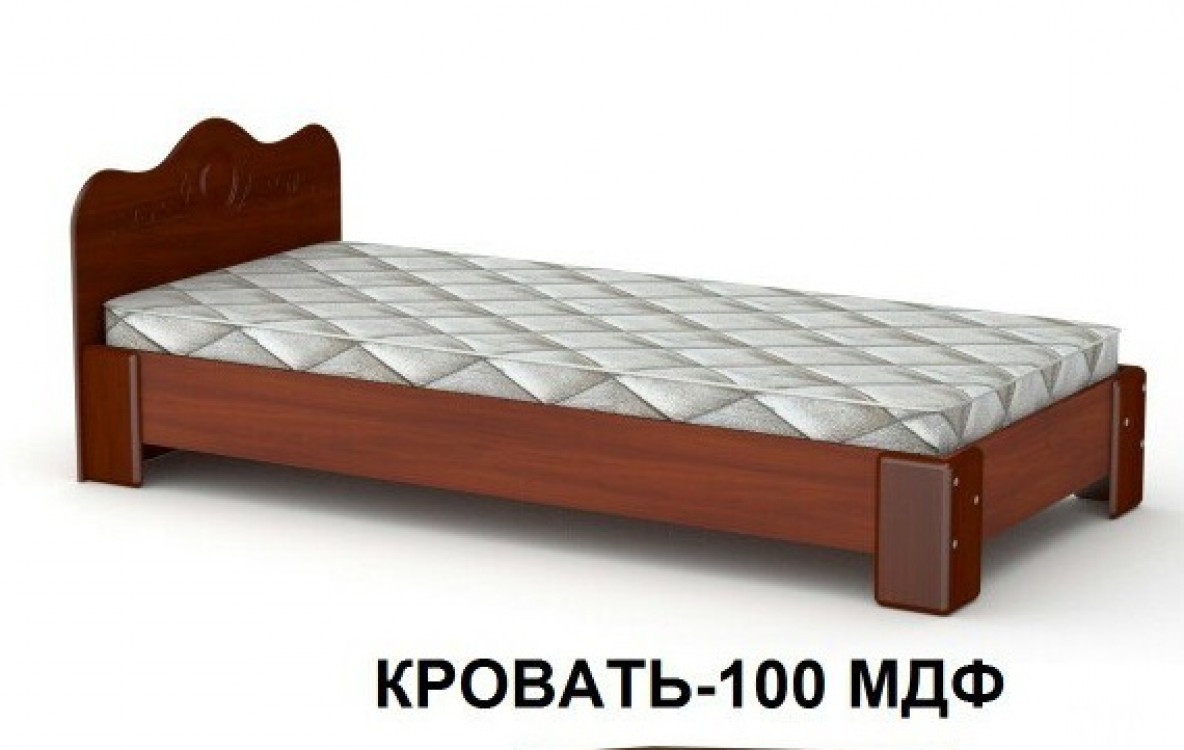 Кровати из МДФ односпальные