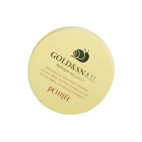 

Патчи для глаз с золотом и улиткой Petitfee Gold & Snail Hydrogel Eye Patch. Корея