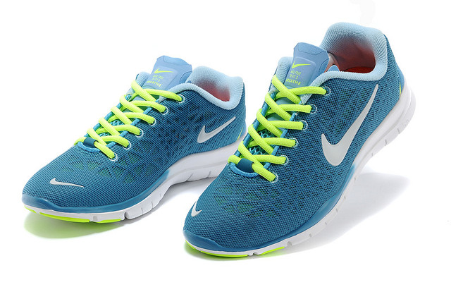  Nike Free Run 5.0 Breath Blue Yellow White