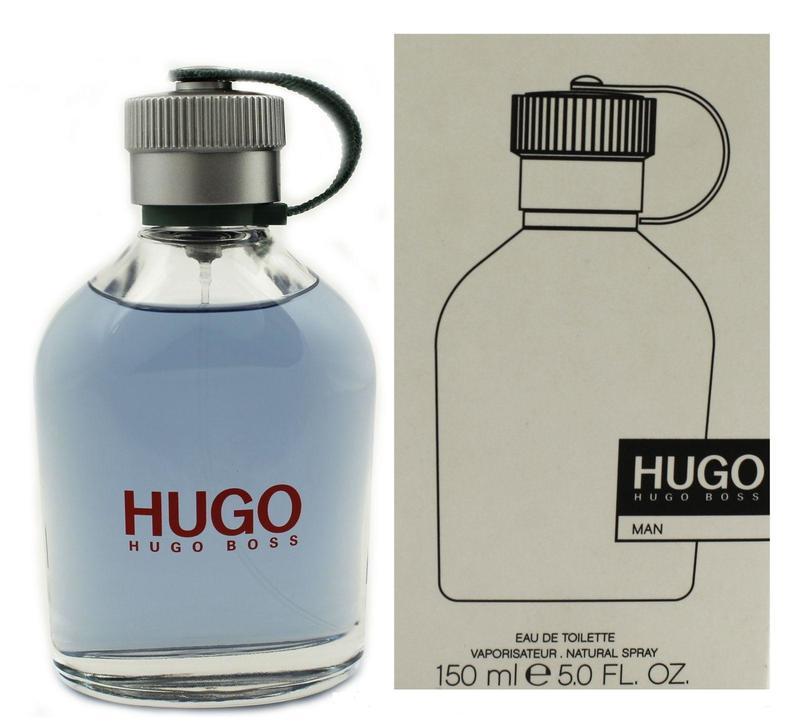 Hugo Boss Hugo Men туалетна вода 150 ml. (Тестер Хуго Бос Хуго Мен): купити  парфуми Hugo Boss оригінал, ціна, замовити парфуми Hugo Boss оригінал,  опис, чоловіча парфумерія Hugo Boss: справжні парфуми. Оригінал