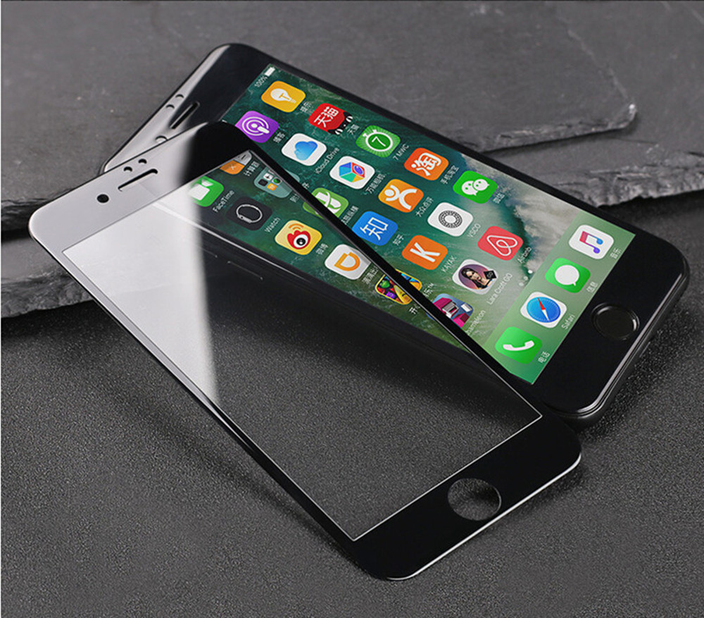 Защитное стекло GAGP для Iphone 6 Plus / Iphone 6s Plus черное Carbon Нет в наличии