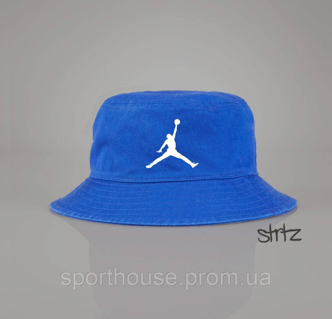 

Панамка Jordan голубая (люкс копия)