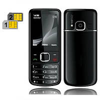 Телефон Nokia 6700 Черный реплика две сим- карты, нокиа 6700 Black, фото 1