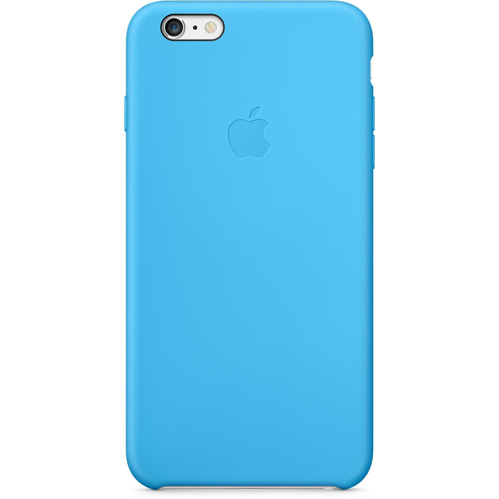 

Силиконовый чехол (накладка) Apple iPhone 6 Plus Silicone case - Blue / Голубой