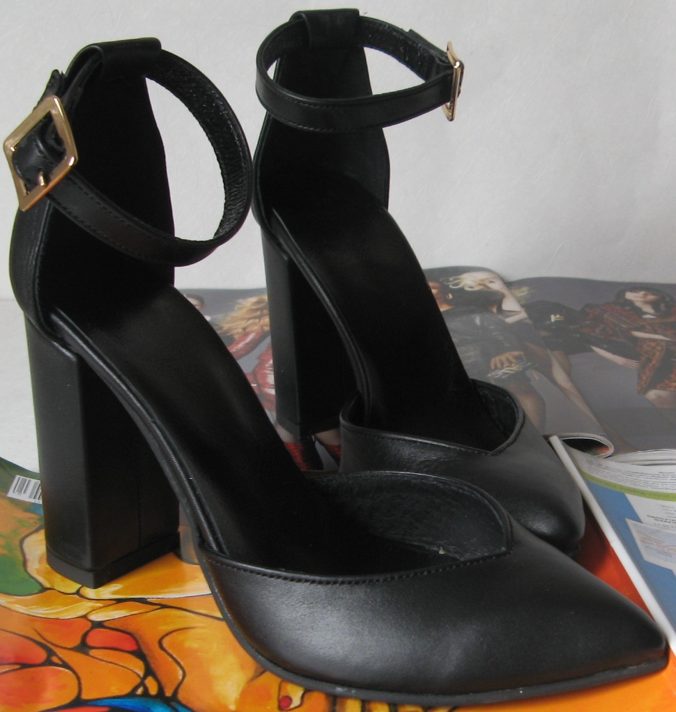 Mante! Красивые женские  кожа черного цвета босоножки туфли каблук 10 см весна лето осень