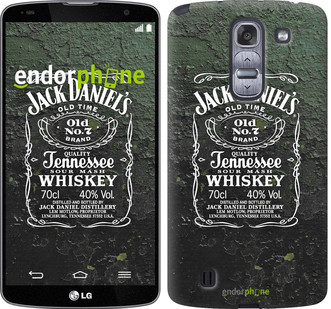 

Чехол на LG K7 Whiskey Jack Daniels "822c-451", Серый