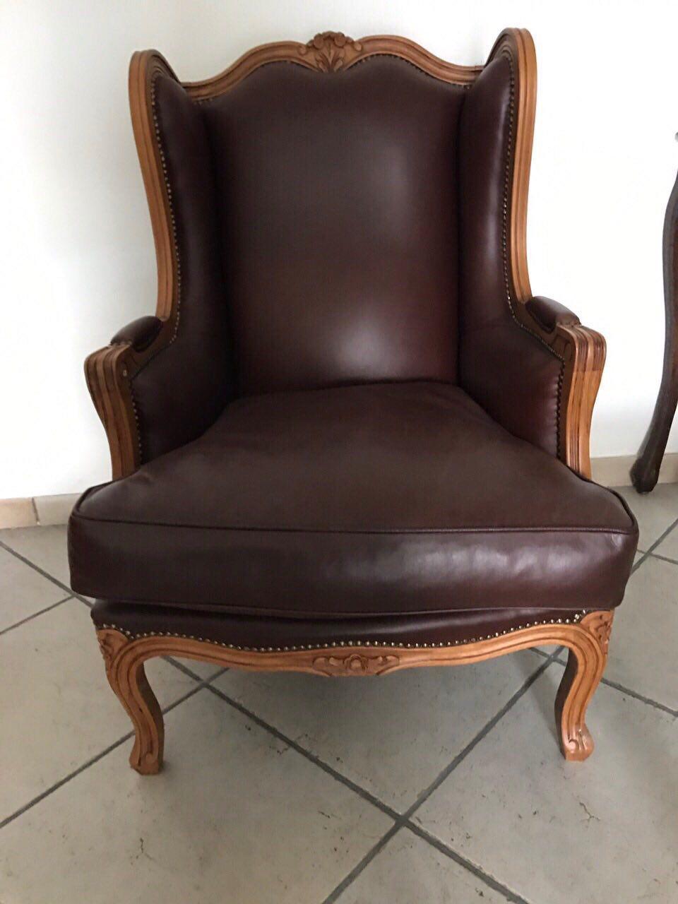 Итальянское кресло в стиле рококо Кресло Бержер