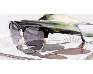 Солнцезащитные очки в стиле Guess (GUF 0283 black) Lux