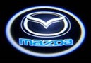 

Проекторная LED подсветка в двери логотип Mazda