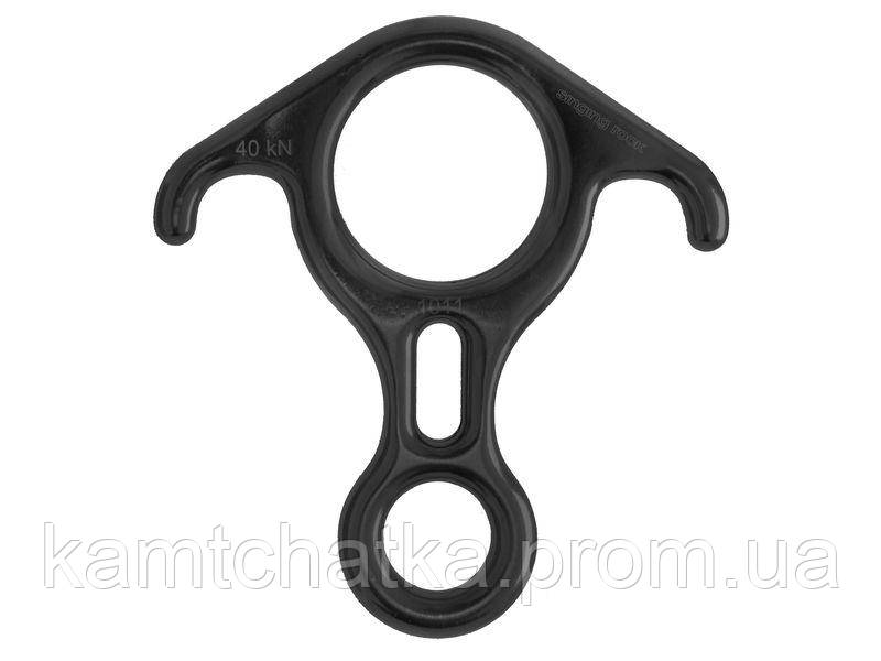 

Cпусковое устройство восьмерка Singing Rock Rescue big figure 8 light alloy black