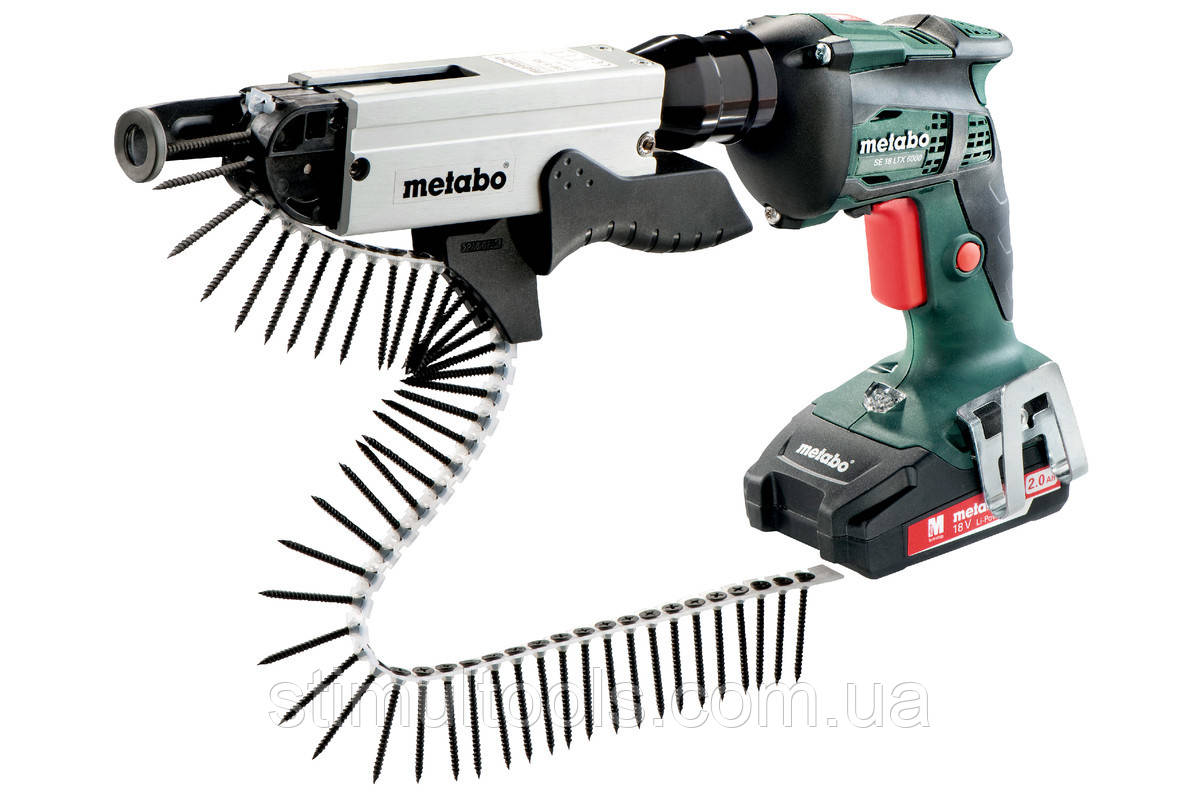 

Аккумуляторный шуруповерт Metabo SE 18 LTX 6000 + SM 5-55