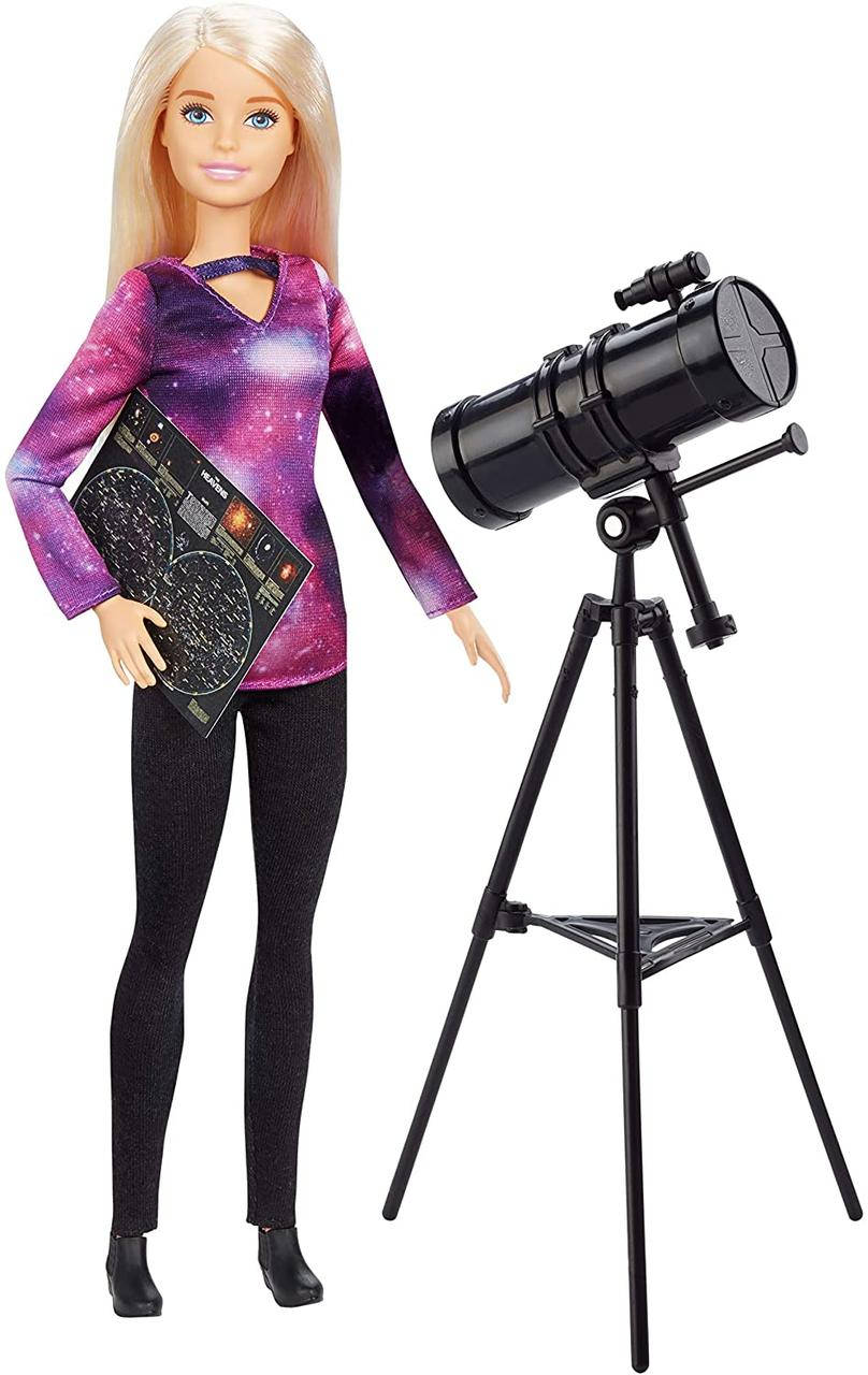 

Кукла Барби Астрофизик Barbie Astrophysicist National Geographic Doll с телескопом астролог оригинал