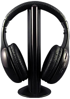 Беспроводные наушники MH 2001 5в1 Hi-Fi S-XBS Wireless Headphone. Наушники без провода., фото 1
