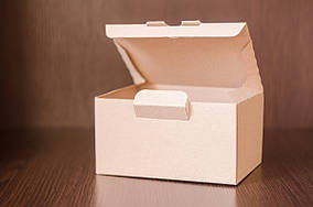 Картонная коробка, самосборная, бурая 16х12х9 см (от 50шт)