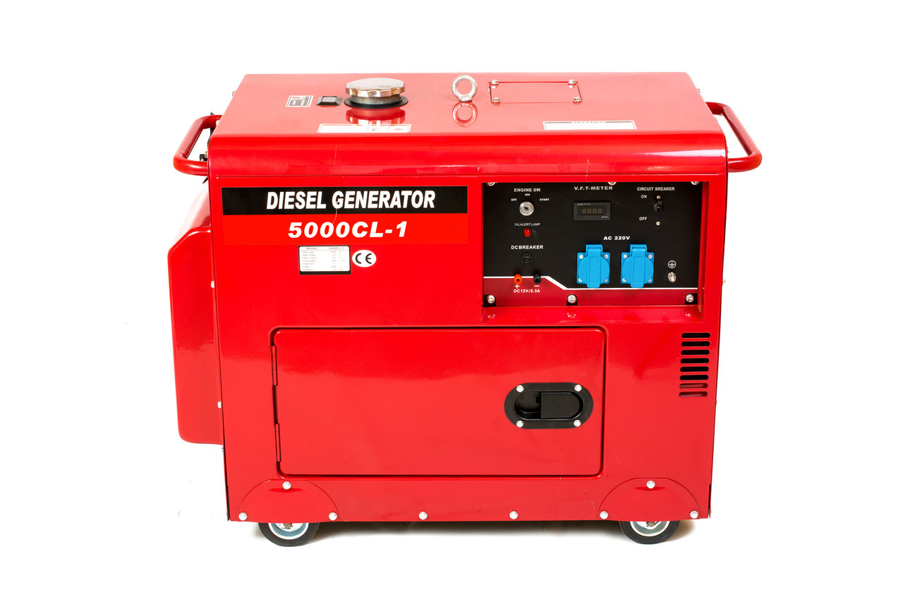 Генератор дизельный WEIMA WM5000CL-3 SILENT (5 кВт, 3 фазы, шумоизоляц