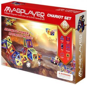 

Конструктор Magplayer магнитный набор 66 эл. MPA-66 Magplayer MPA-66