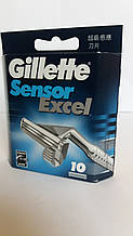 Картриджи Gillette Sensor Excel 10 шт
