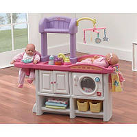Дитячий стіл-пеленатор для ігор з ляльками "Love & Care deluxe nursery" 95х25х80 см Step 2