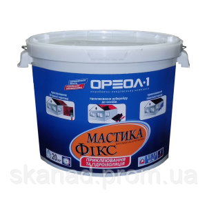 

Мастика бітумно-каучукова в тарі 25 кг "Фікс"