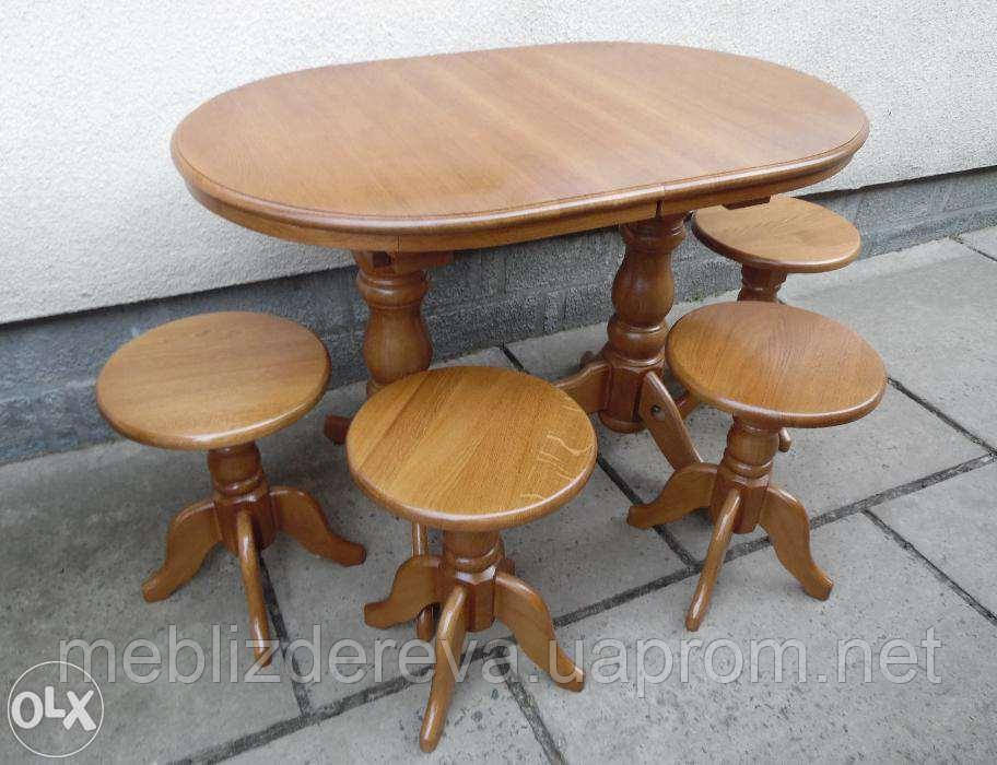 Оригинальные деревянные кухонные столы