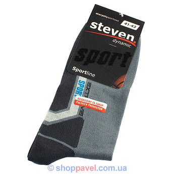 Спортивные мужские носки Steven 030 (комбинированных цветов)
