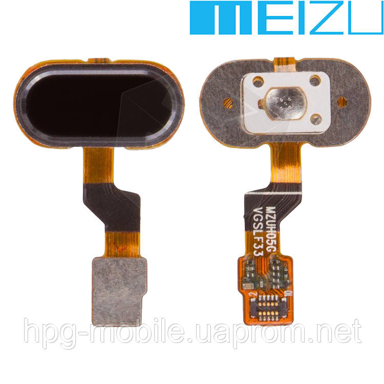 

Шлейф для Meizu M3s Mini, кнопки меню, с компонентами, черный, оригинал