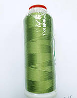 Нитки для машинной вишивки WTTE100% вискоза100% rayon) 3000 ярд, №441,зелена ( молода трава)