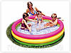 Надувной детский бассейн Intex 114*25 см надувное дно, детский надувной бассейн, бассейн intex, купить бассейн