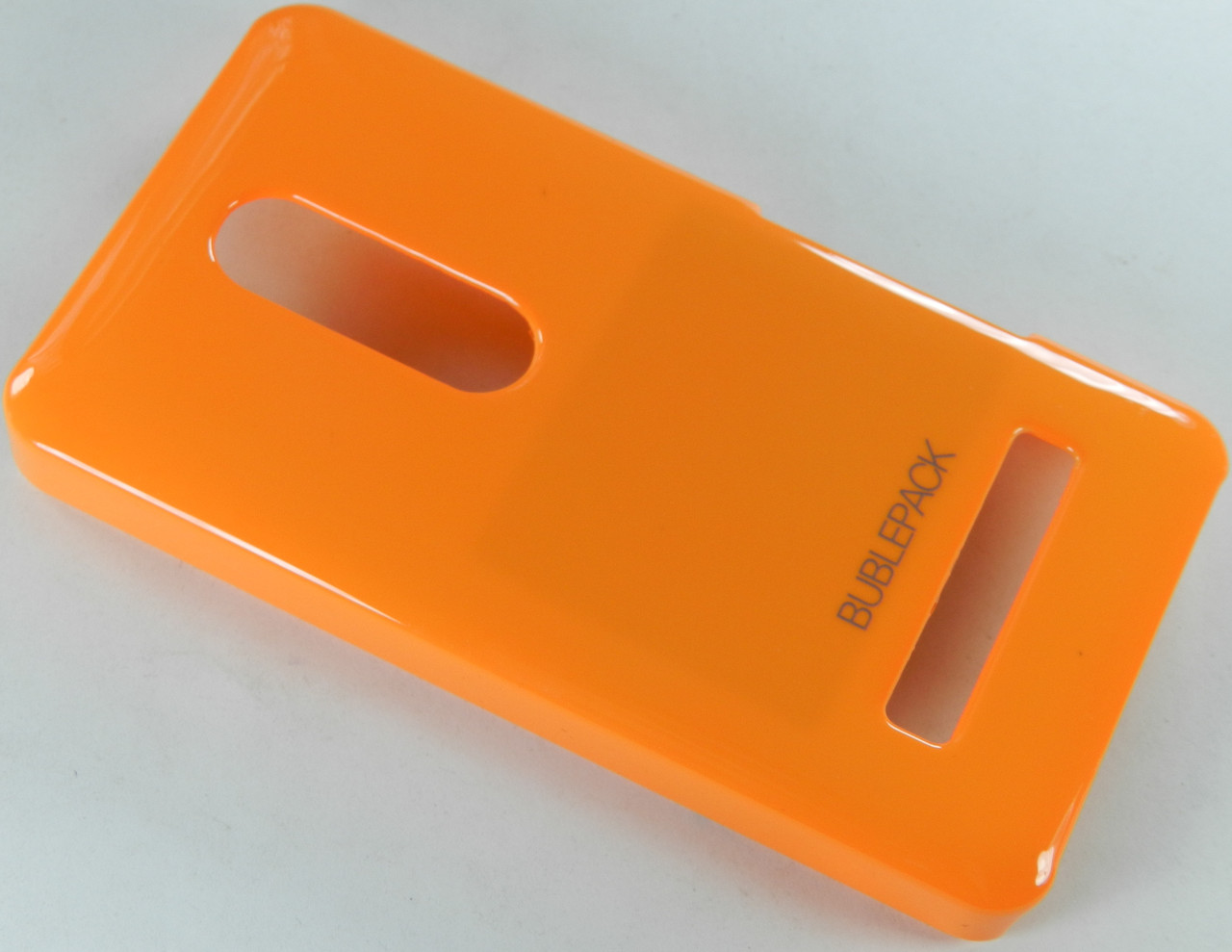 пластиковый чехол на Nokia Asha 210 оранжевый
