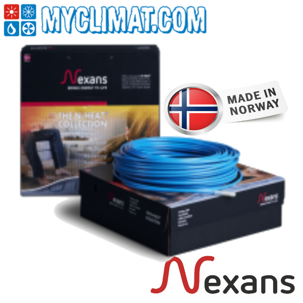 

Теплый пол электрический Nexans TXLP/1 1400 W (8,2м2 - 10,3м2) Одножильный нагревательный кабель