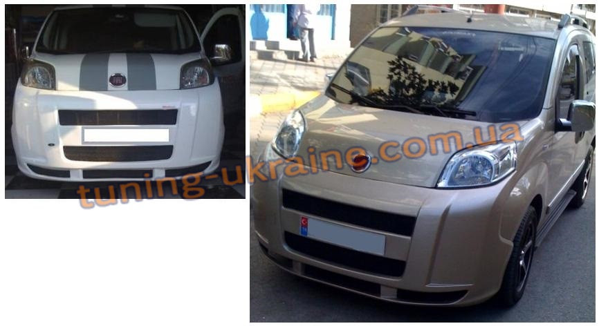 

Передний бампер под покраску на Fiat Fiorino 2008