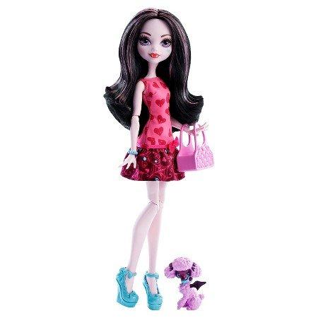 

Кукла Монстер Хай Дракулаура с собачкой (Monster High Ghoul's Beast Pet Draculaura Doll)