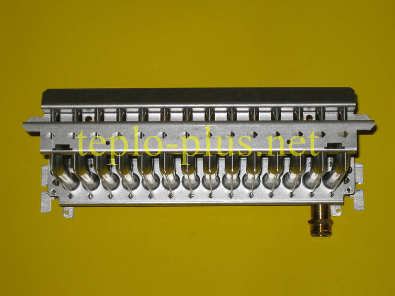 Пальник в зборі S10042 (14 елементів) + газовий колектор S10039 Saunier Duval Themaclassic, Combitek, Semia, фото 3
