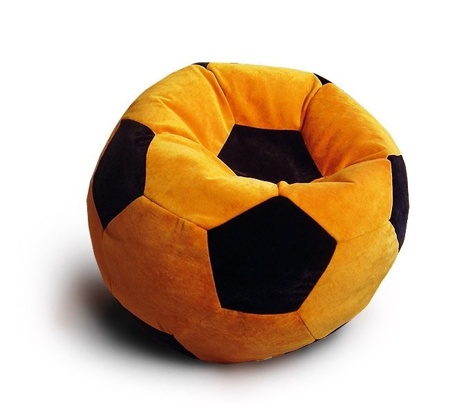 Кресло футбольный мяч с наполнителем