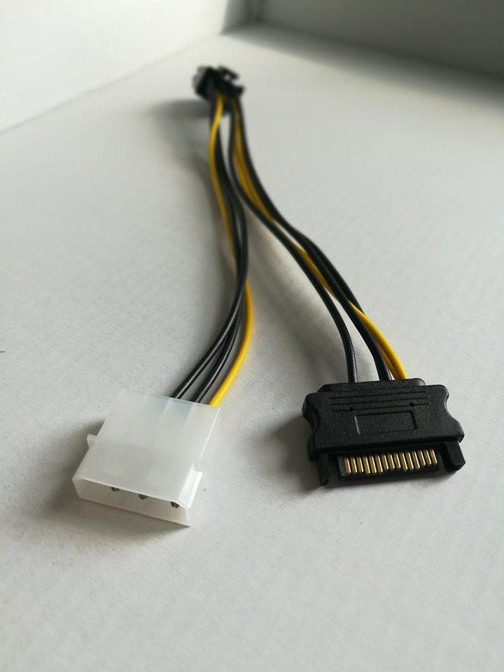 Греется переходник sata molex