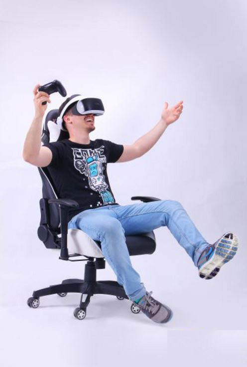 Кресло VR Racer BN-W0100 черный/белый (фото 10)