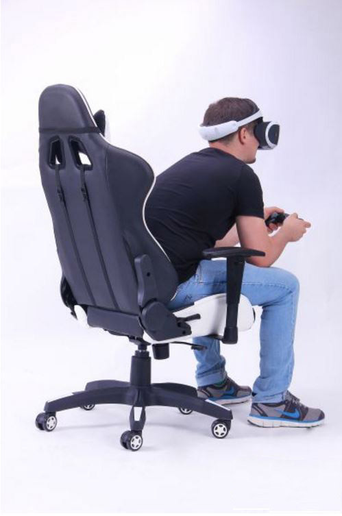 Кресло VR Racer BN-W0100 черный/белый (фото 11)