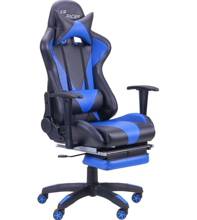Кресло VR Racer BN-W0109A черный/синий