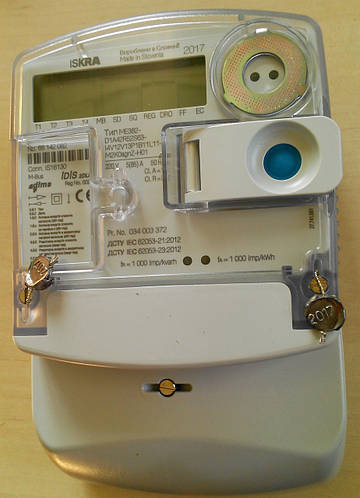 Электросчетчик ISKRA ME382-D1 5(85)A с GSM/GPRS-модемом (с встроенным размыкателем) 1ф., многотарифный - фото 4