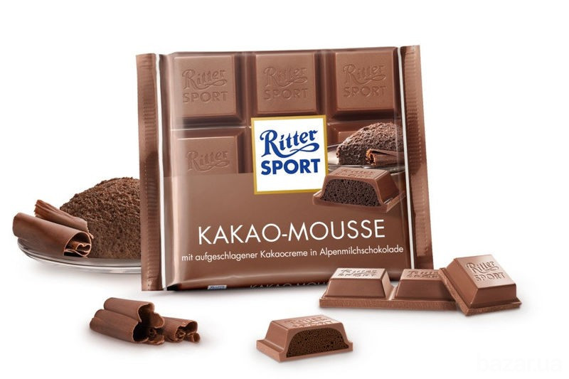 Шоколад Ritter Sport Какао-МуссНет в наличии