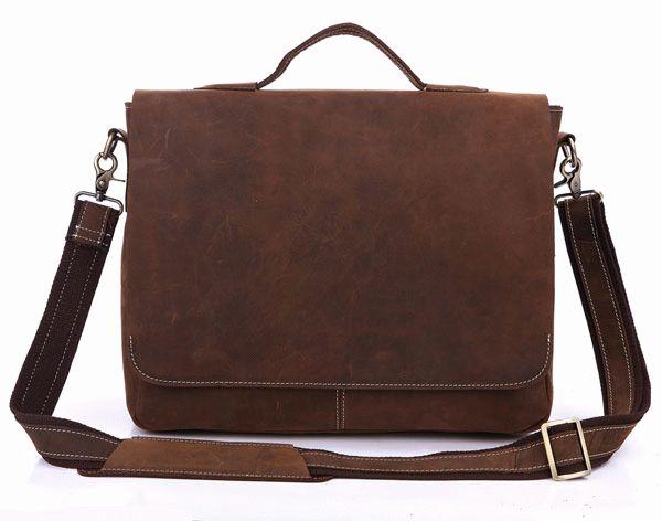 

Кожаный мужской портфель Vintage Brown Buffalo Bags