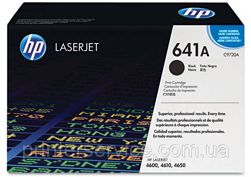 Картридж HP C9720A (641A) black для кольорових принтерів HP CLJ 4600 CLJ 4610, CLJ 4650 series 